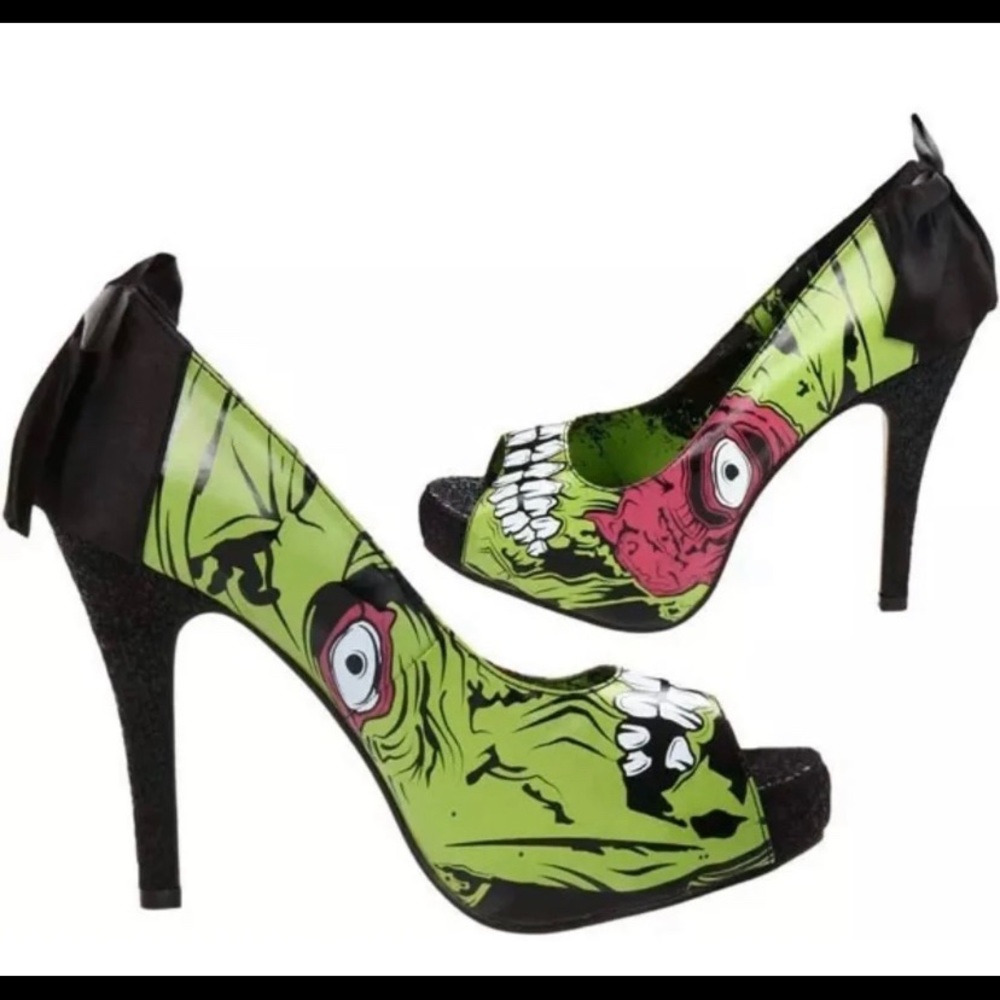 Iron Fist Platform Heels-Zombies Stompers